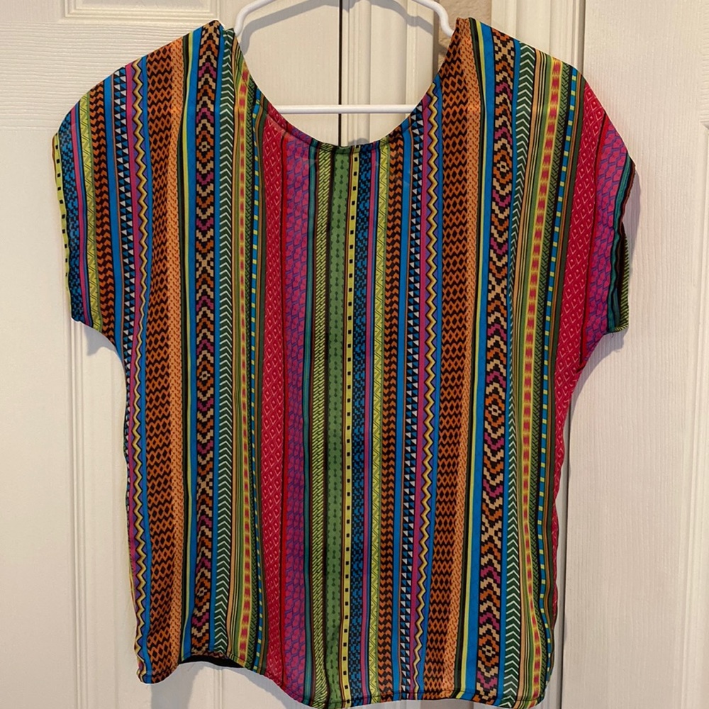 Ark & Co Colorful Blouse